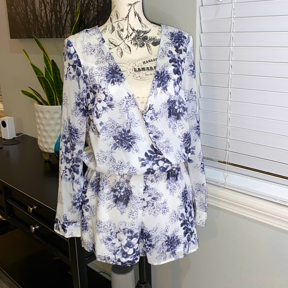 FREE PEOPLE Floral Romper